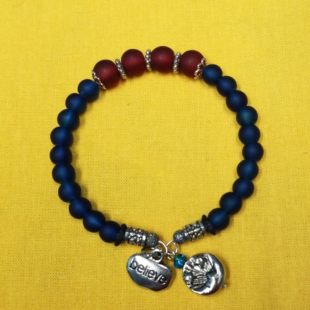 Memory Wire Beach Bracelet.